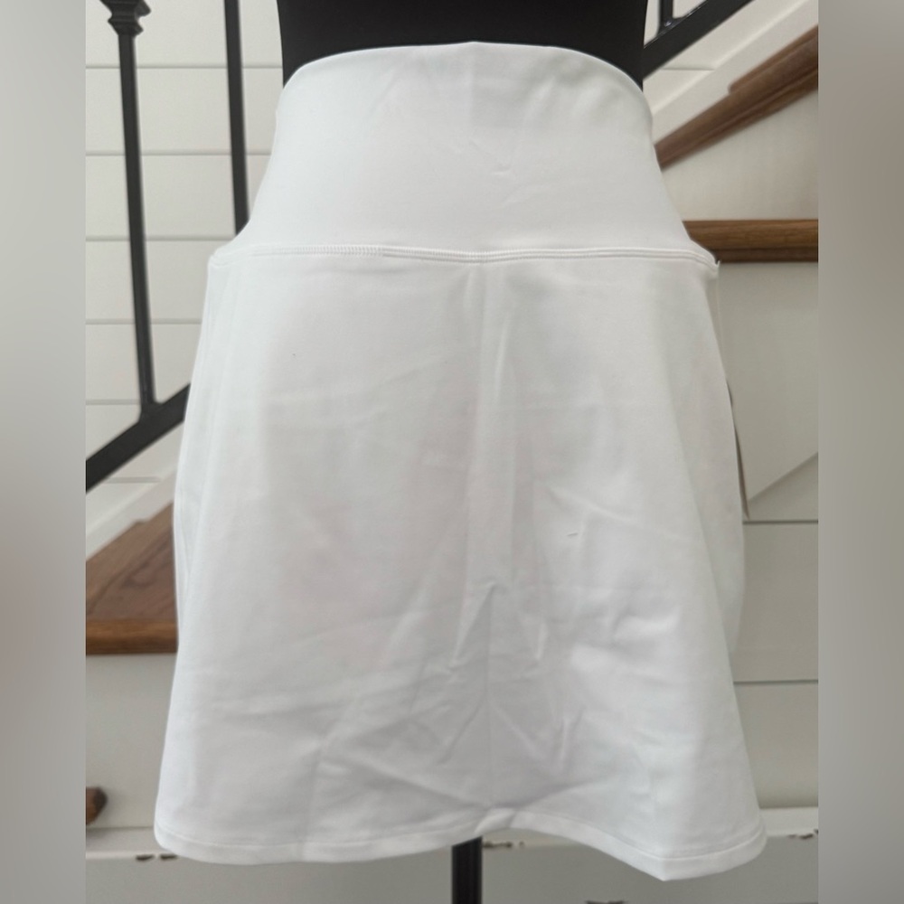NWT Spiritual Gangster Nyla Active Skirt White | Size Large - Picture 3 of 7